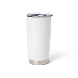 20 oz Curved Stainless Steel Tumbler